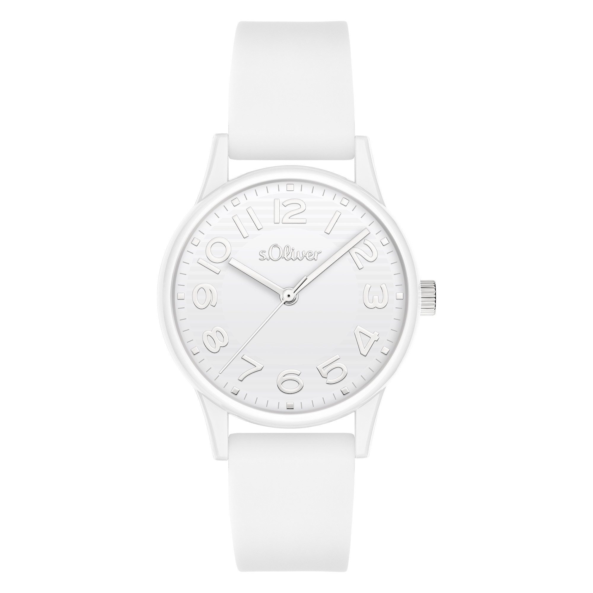 s.Oliver Quarzuhr Silikon