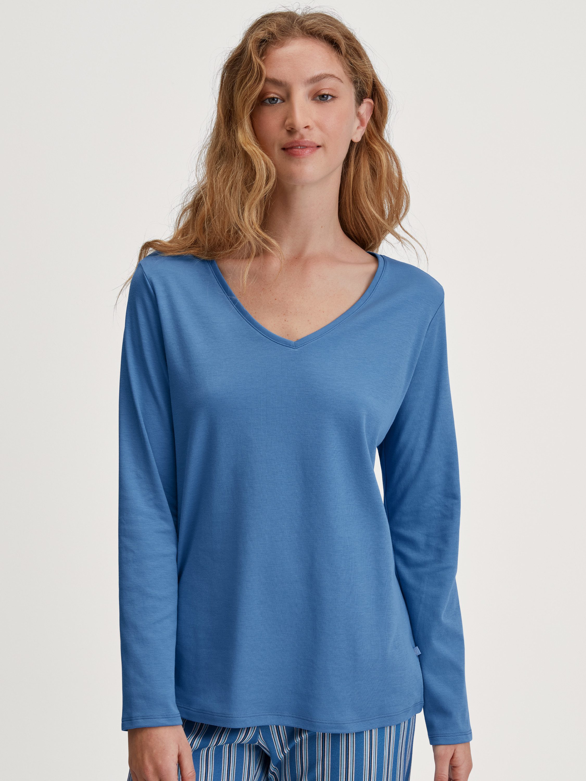 CALIDA Langarmshirt Favourites Journey Damen (1-tlg) günstig online kaufen