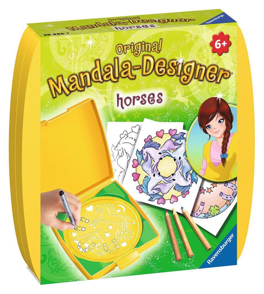 Ravensburger Mandala Ravensburger Creation Mandala Designer Mini Horses 29986