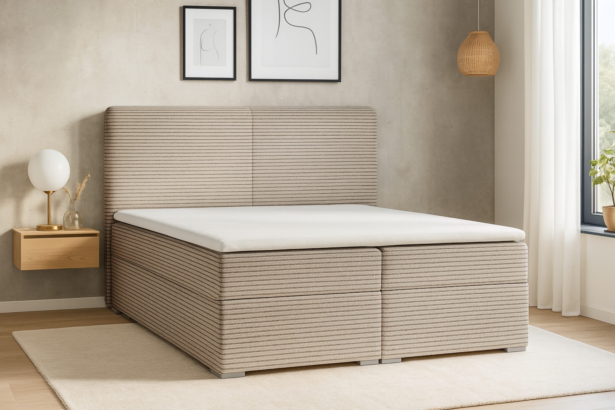 Deine Möbel 24 Boxspringbett LOFT III günstig online kaufen