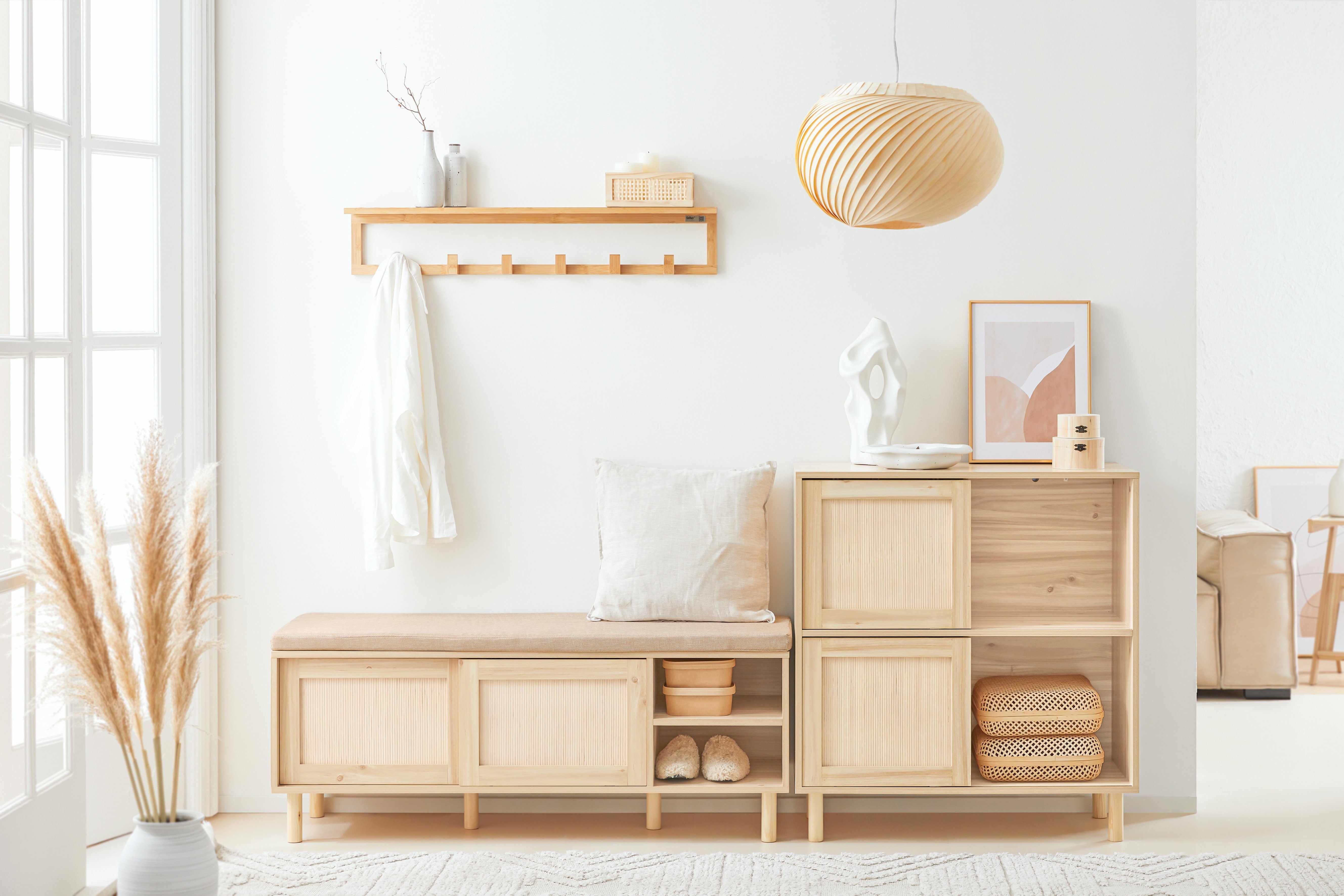 SoBuy Sideboard FSB87, Küchenschrank Kommode Flurschrank Beistellschrank Lowboard TV-Schrank