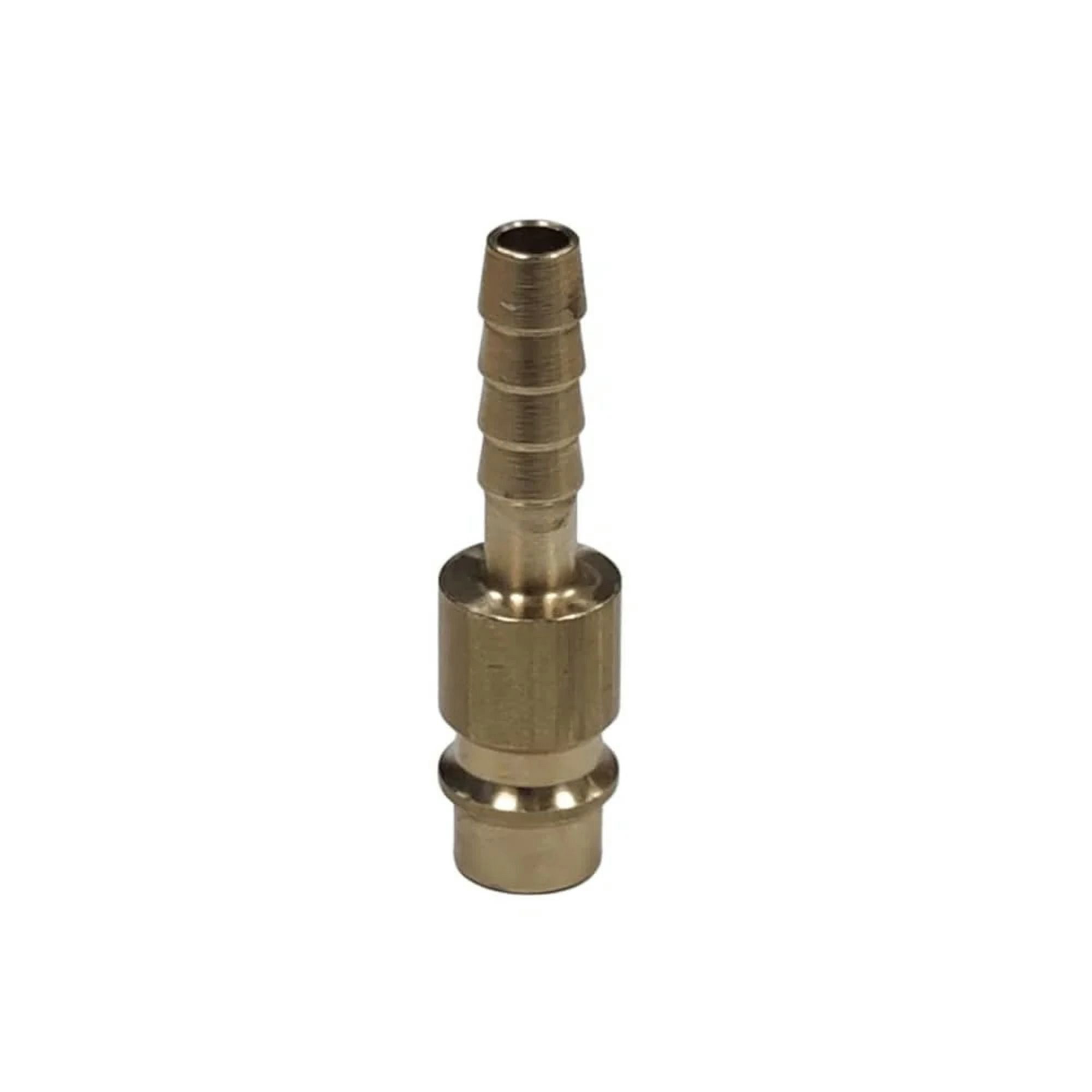 KLASEBO® Schnellkupplung Druckluftkupplung, Druckluft Stecker, 6mm Schlauchtülle, Messing, Kupplung