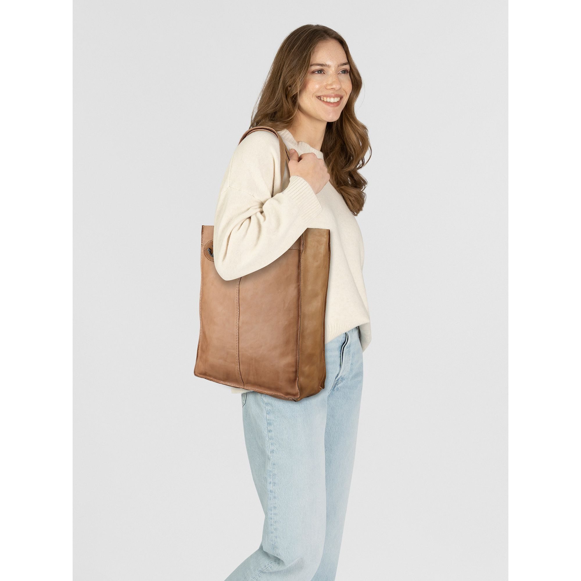 HARBOUR 2nd Schultertasche Anchor Love, Leder