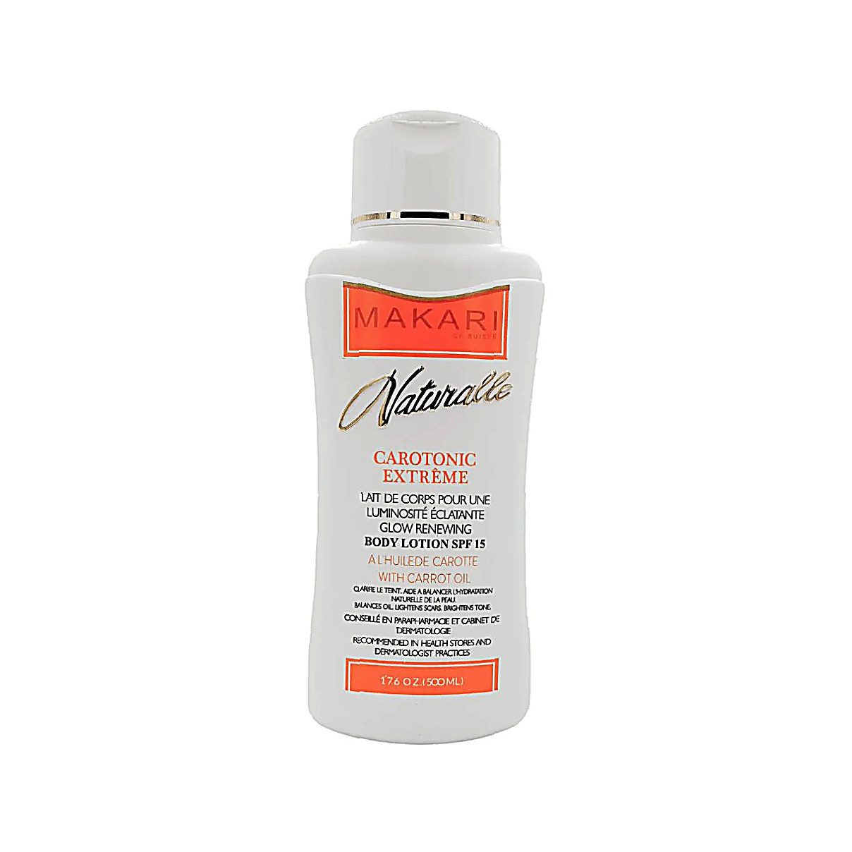Makari Körperlotion Makari Naturalle Carotonic Extreme Carrot Body Lotion SPF-15 500ml
