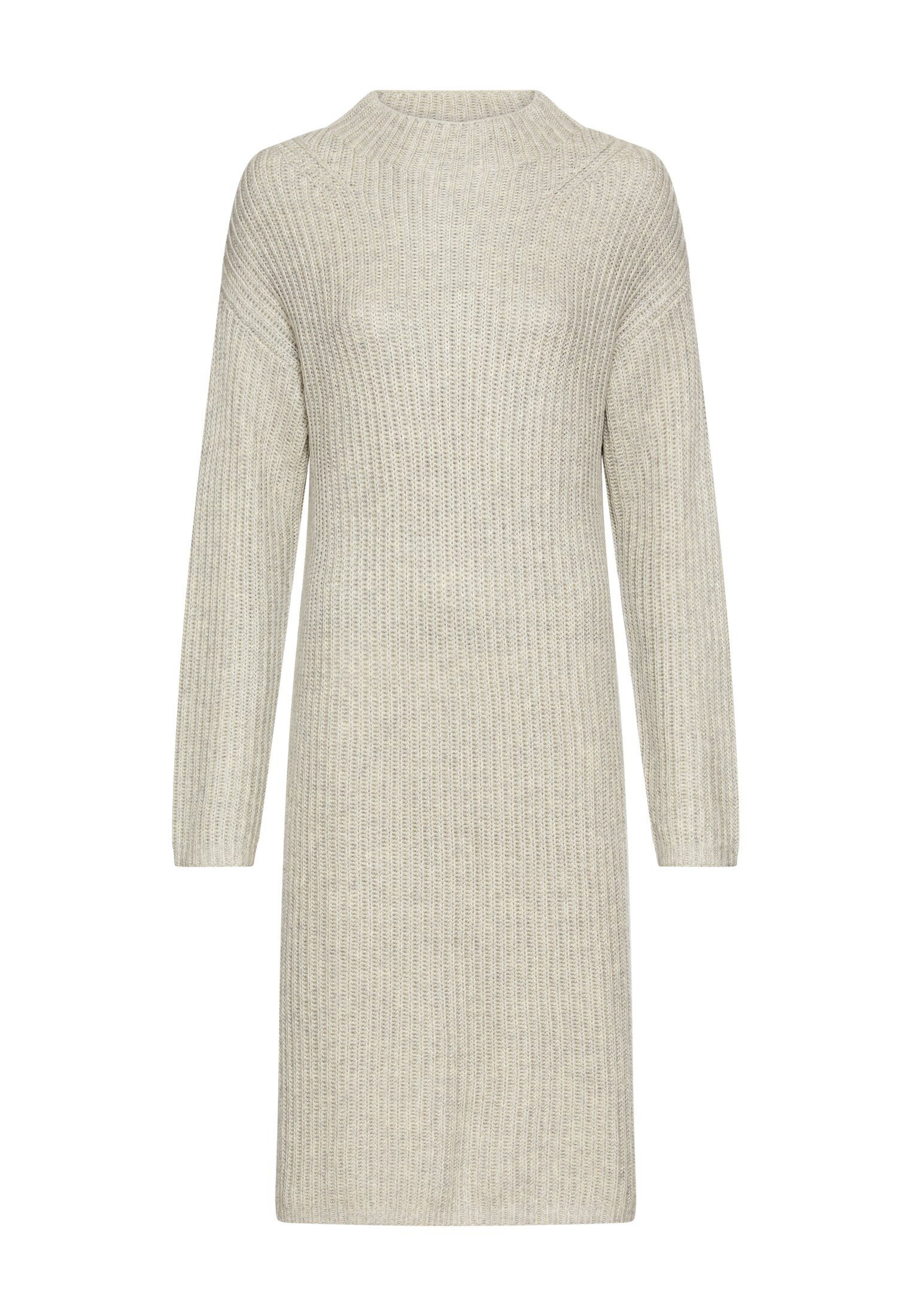 camel active Strickkleid mit Rundhalsausschnitt Langarm günstig online kaufen