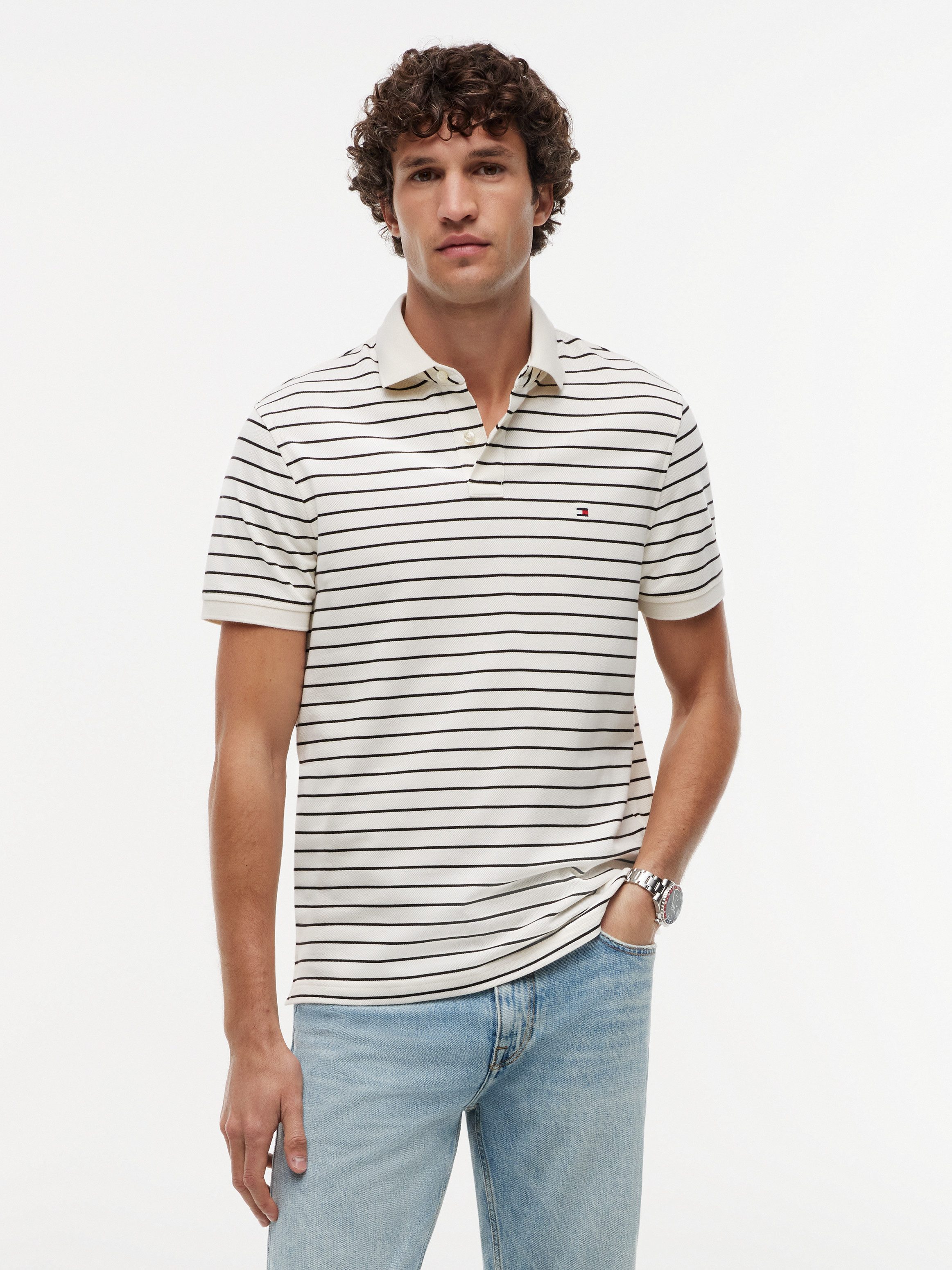 Tommy Hilfiger Poloshirt 1985 REGULAR POLO aus Piqué