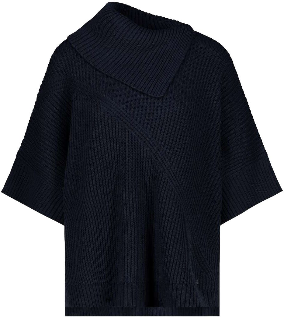 Monari Strickpullover mit Umschlagkragen