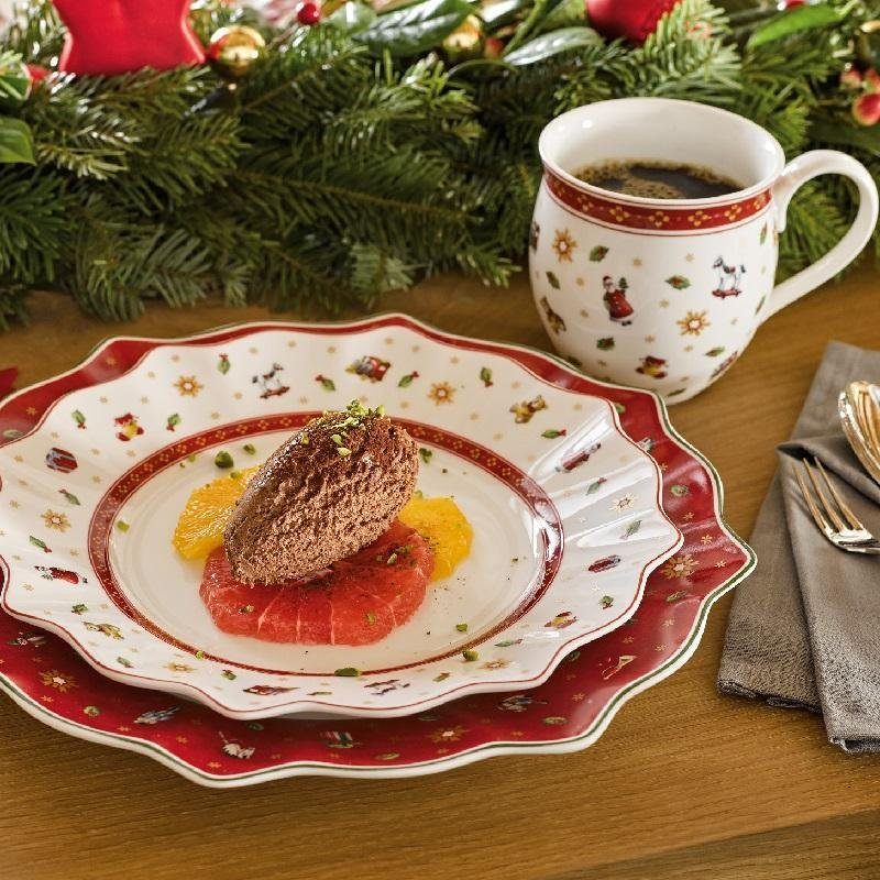 Villeroy & Boch Dose Toy's Delight Weihnachtsgeschirr, 10 cm / 0,52 L