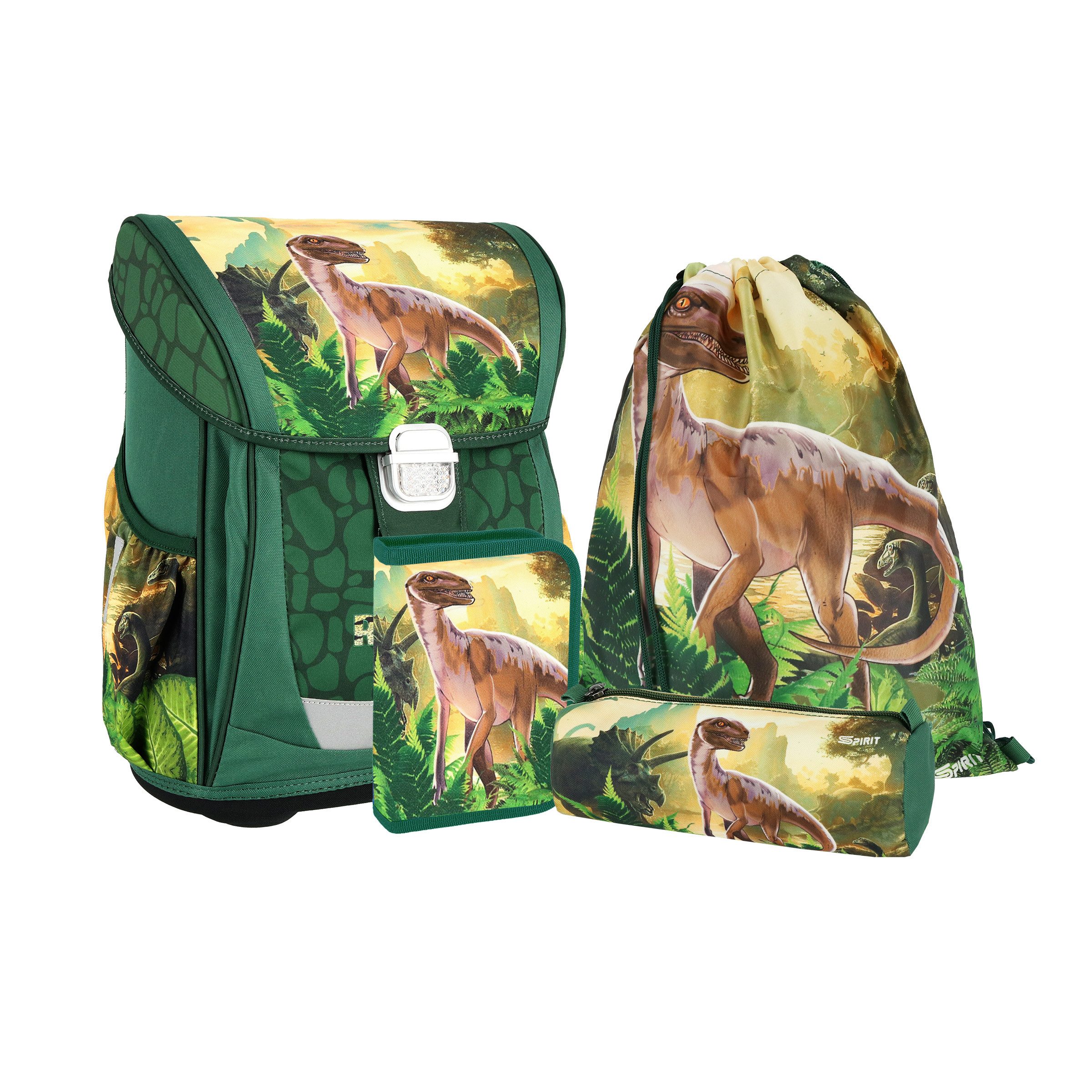 Spirit Schulranzen Schulranzen Set Spirit® COOL + Regenschutz