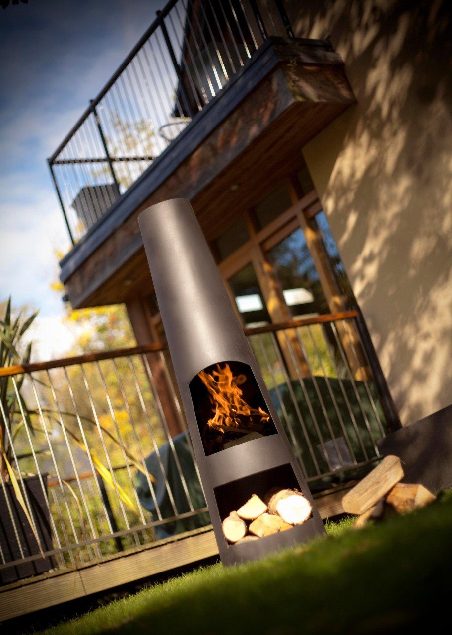 Buschbeck Feuerschale Buschbeck Stahlofen Skyline 36/18 x 150 cm günstig online kaufen