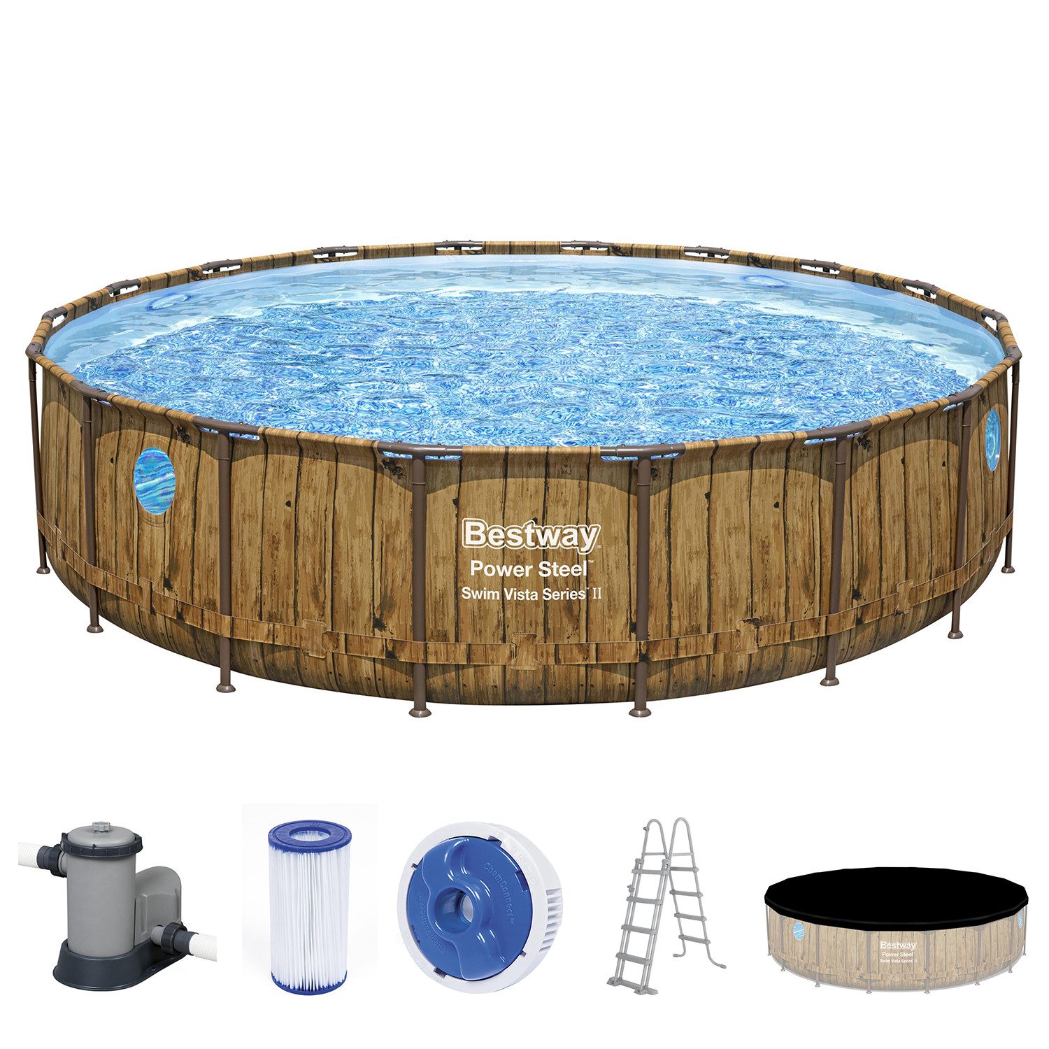 Bestway Framepool Power Steel™ Swim Vista Series™