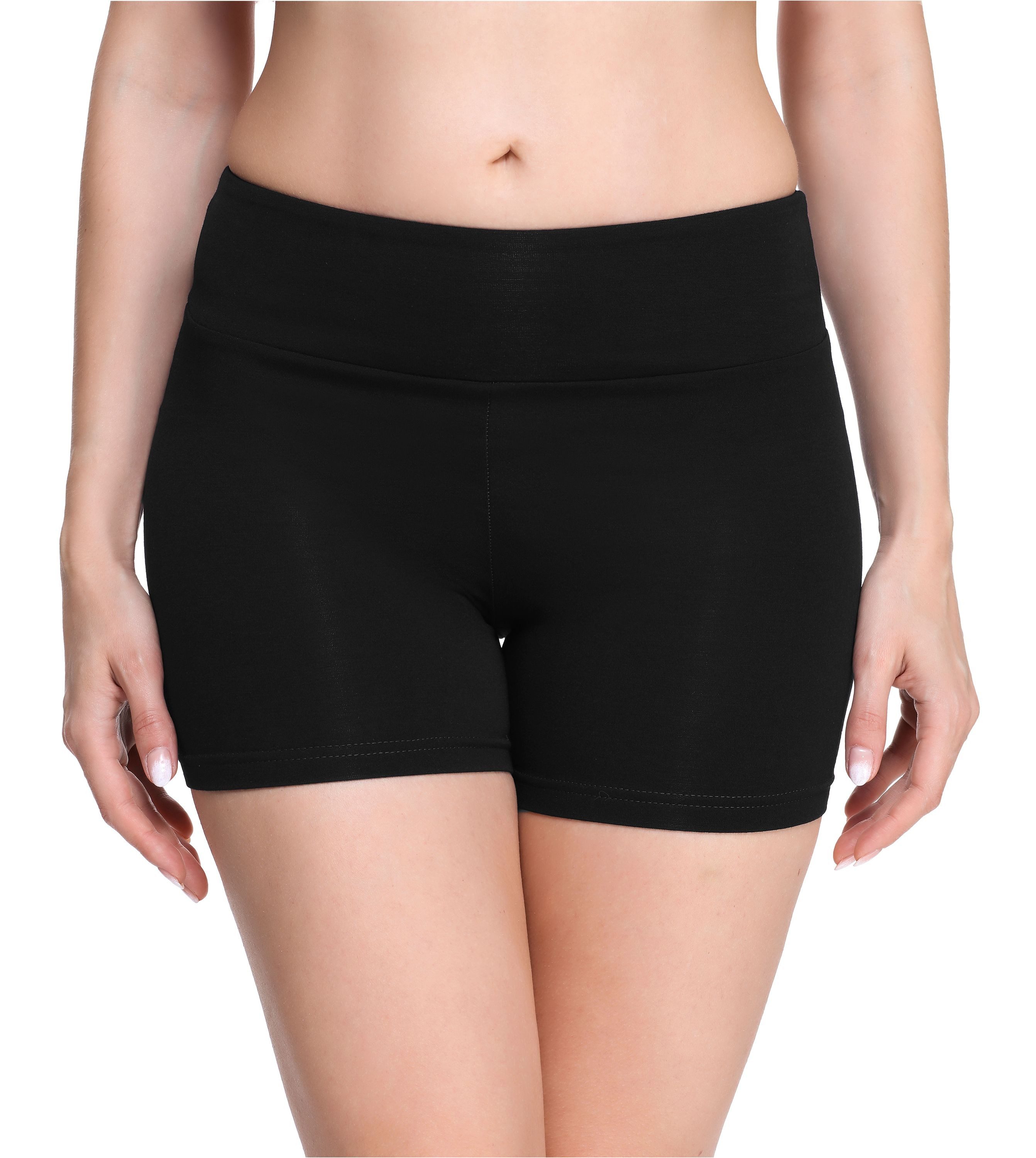 Merry Style Leggings Damen Shorts Radlerhose Unterhose Hotpants Boxershorts MS10-284 (1-tlg) elastischer Bund