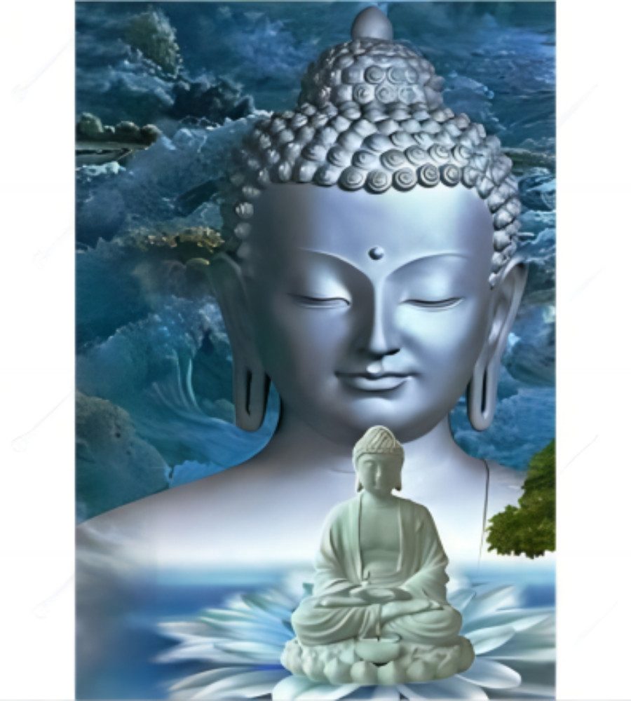 Rötting Design Malen nach Zahlen Diamond Painting Set 5D DIY Motiv Buddha W günstig online kaufen