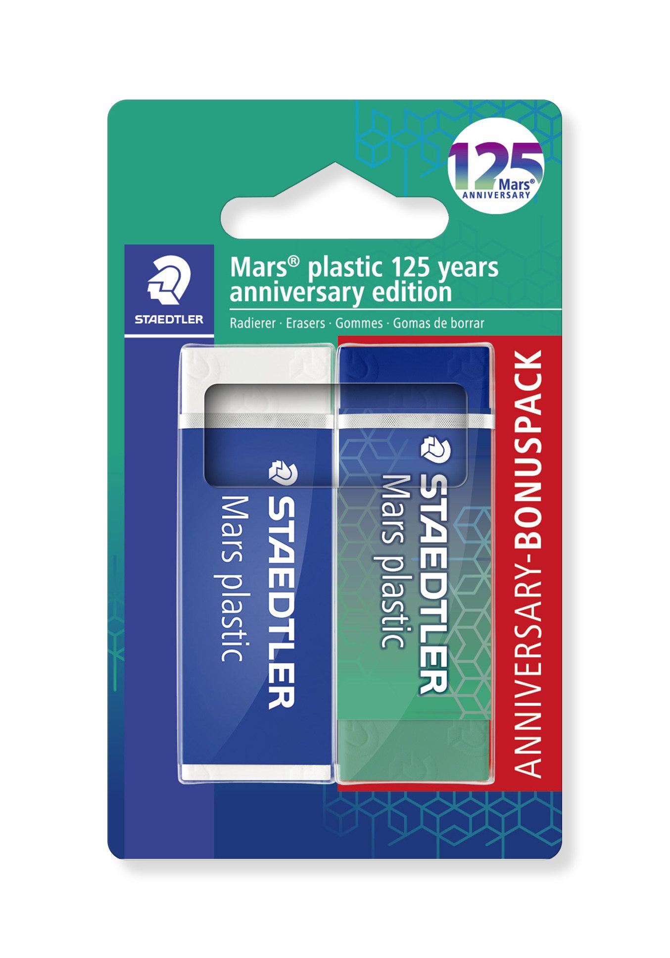 Mars Radiergummi Mars 52650MABK1 Radierer Mars plastic BK, 125 Mars