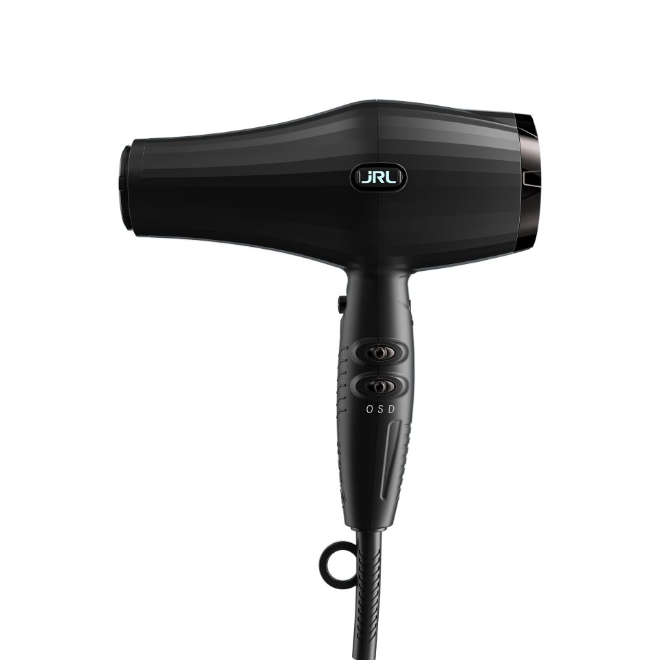 JRL Haartrockner JRL Diamante Forte Pro Lite Professional Haartrockner, 2400 W, 3-teiliges Set, Graphene-Heat-Conductors, Turbo-Modus, LED-Statusanzeige