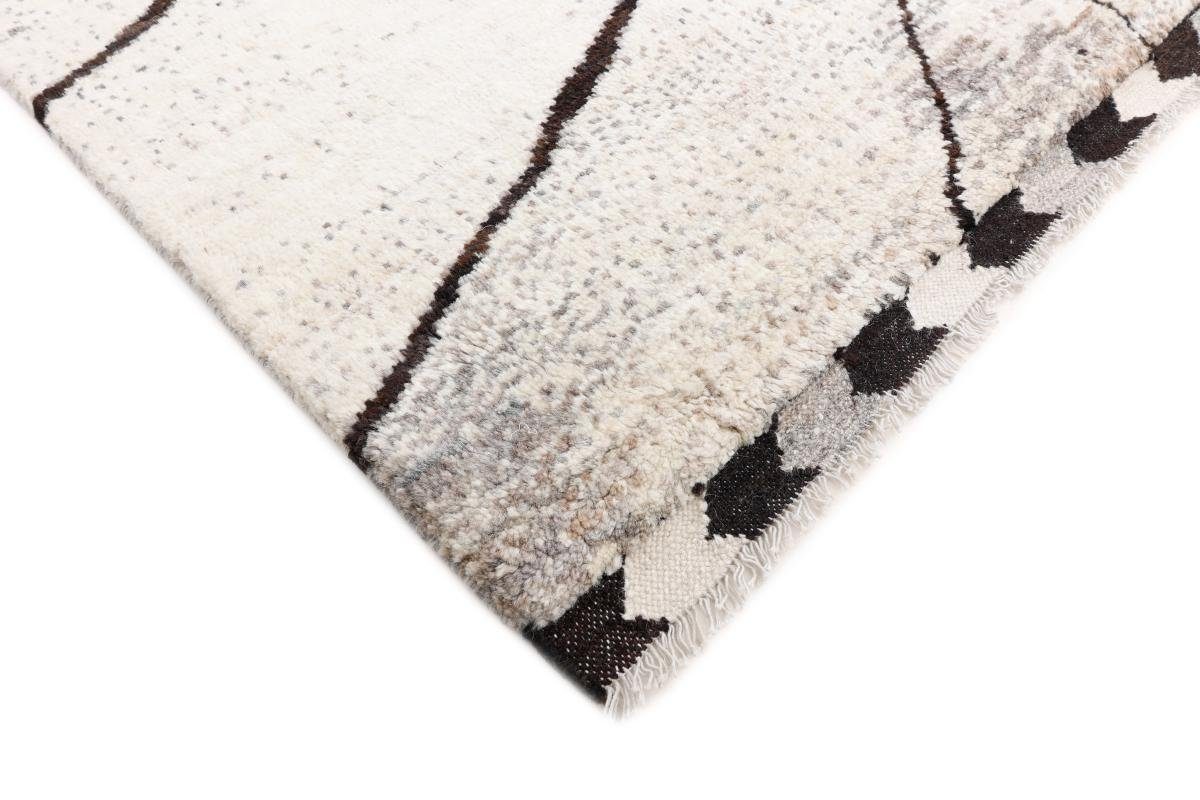 Orientteppich Berber Nain Handgeknüpfter Orientteppich, Ela Trading, rechteckig, Höhe: Design 199x309 mm Moderner 20