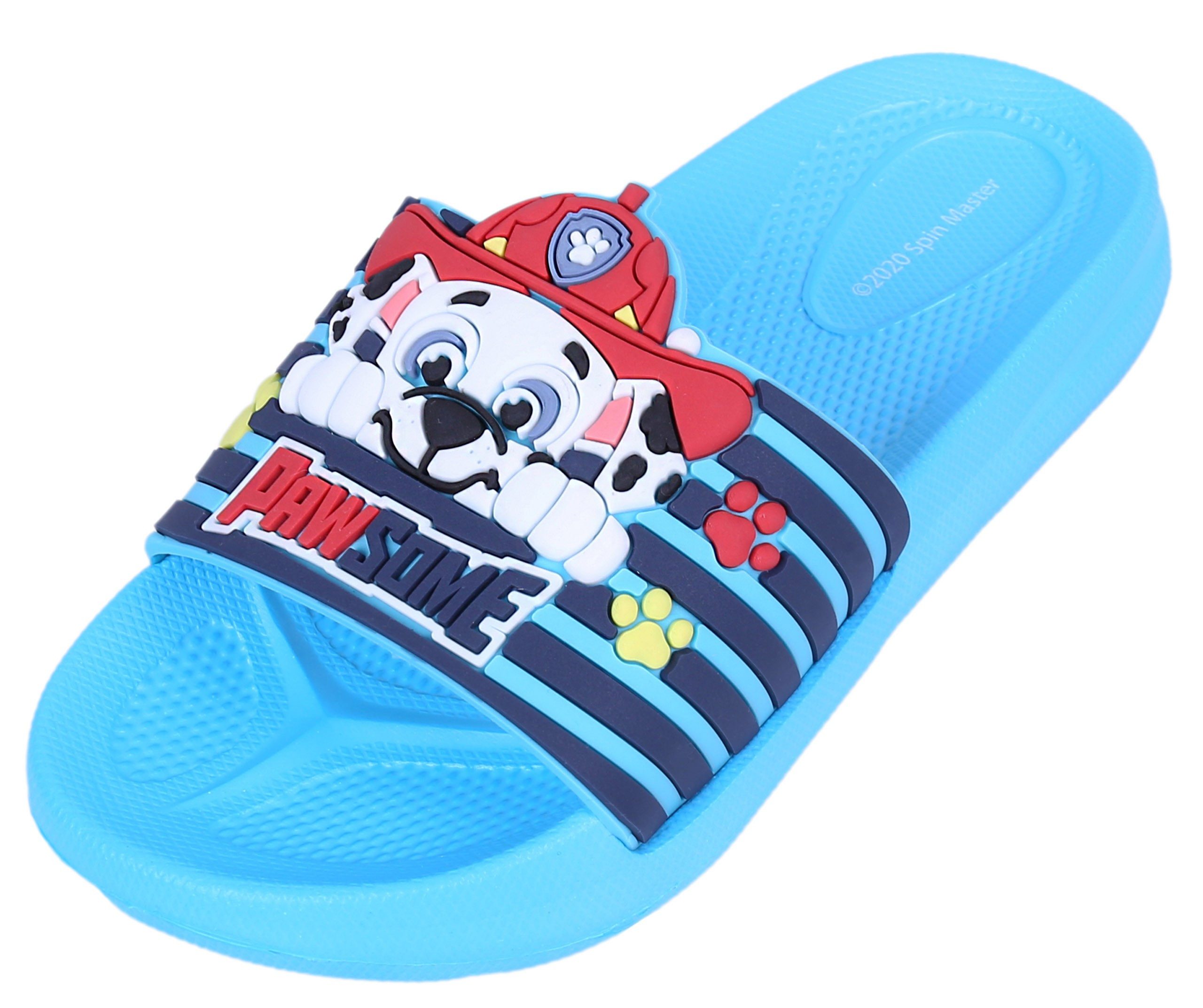 Sarcia.eu Blaue Badelatschen/Flip-Flops für Jungen Paw Patrol 31-32 EU Badepantolette