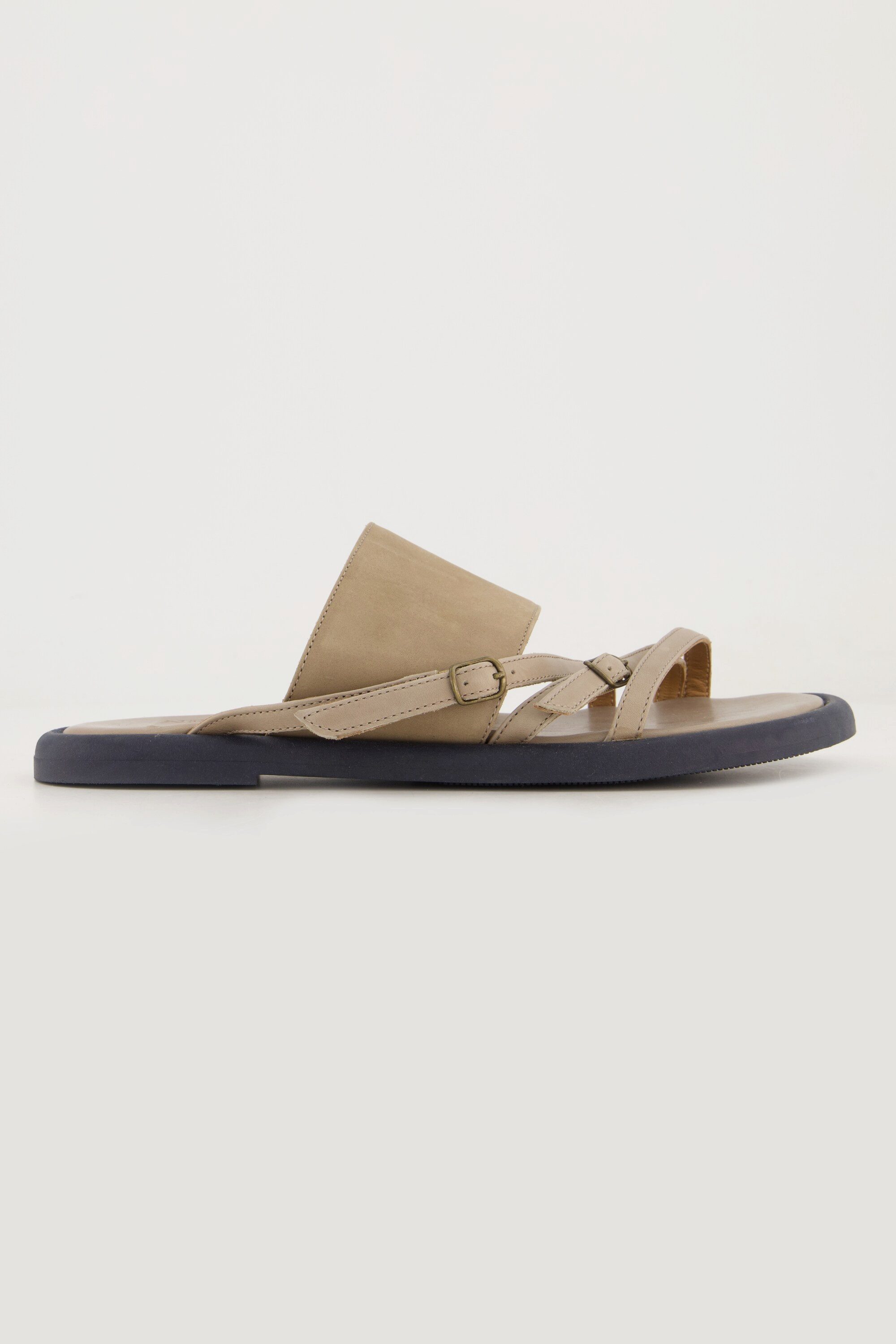 Ulla Popken Leder-Sandalen Ledermix Weite H Sandalette