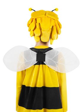 Maskworld Kostüm Biene Maja Kopfbedeckung für Kinder, Für kleine Bienen mit Köpfchen - original lizenziert!