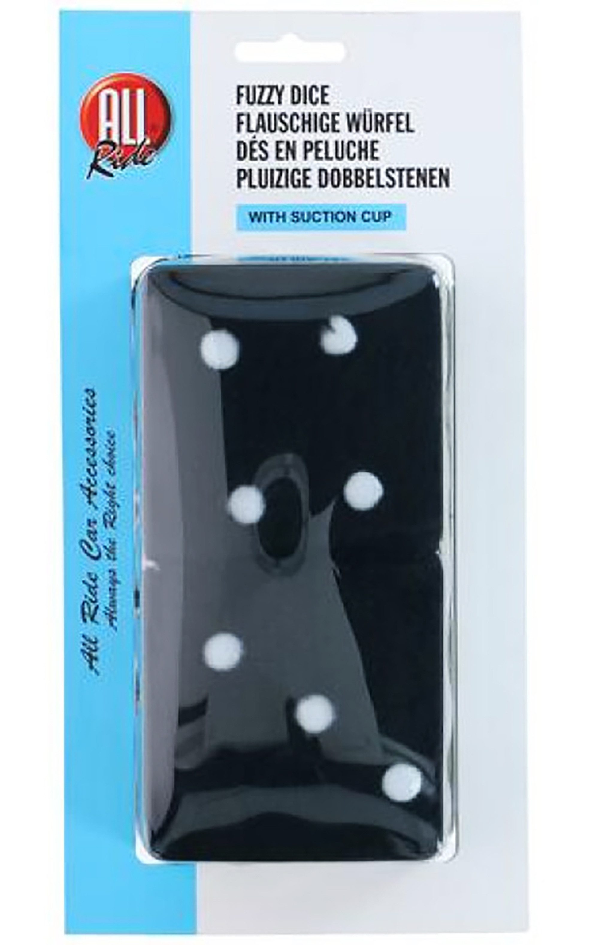 All Ride Plüschanhänger Deko WÜRFEL 8cm Plüschwürfel Saugnapf Autowürfel Re günstig online kaufen