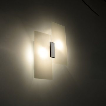 SOLLUX lighting Wandleuchte FABIANO, ohne Leuchtmittel, Verteiltes Licht