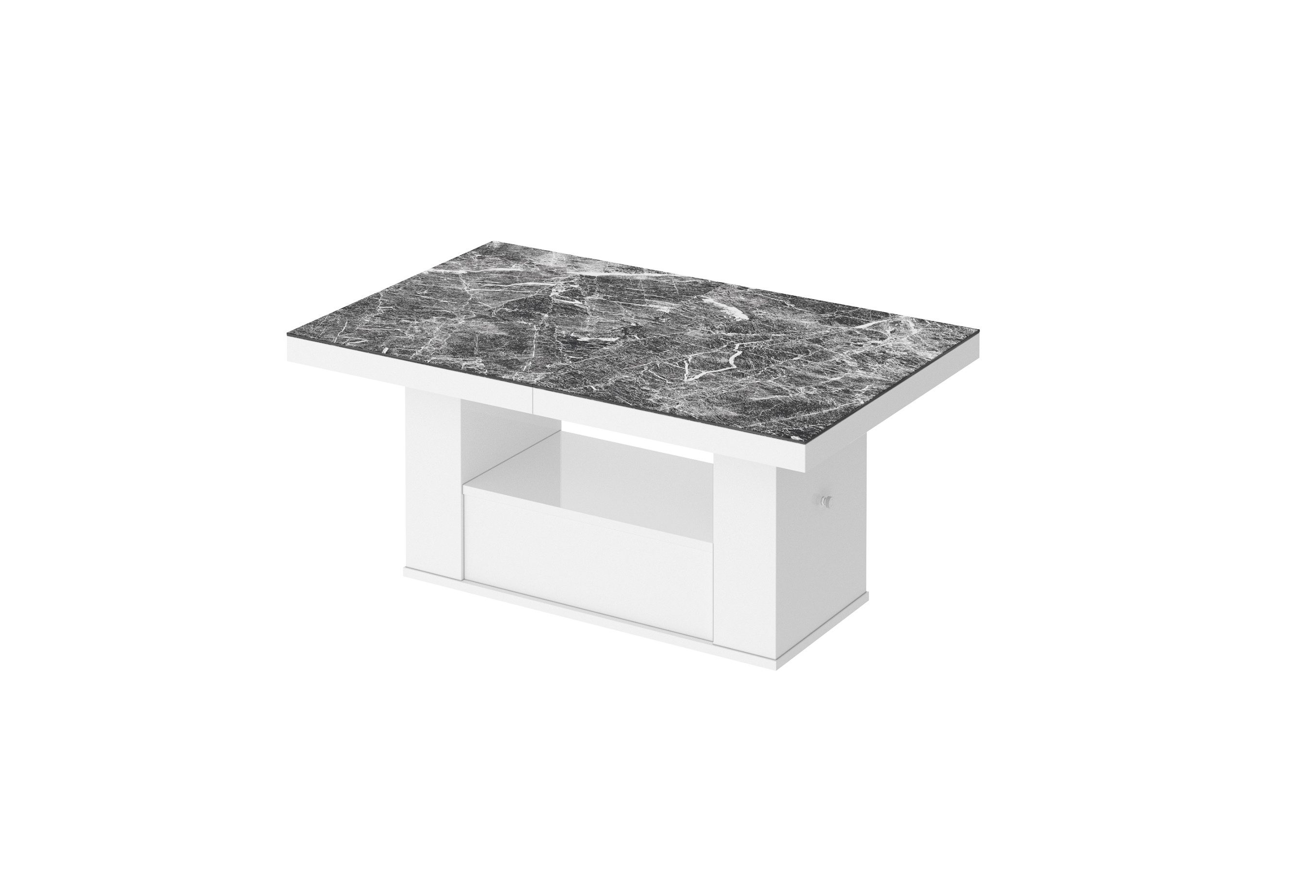 designimpex Couchtisch HM-111 Marmor dunkel - günstig online kaufen