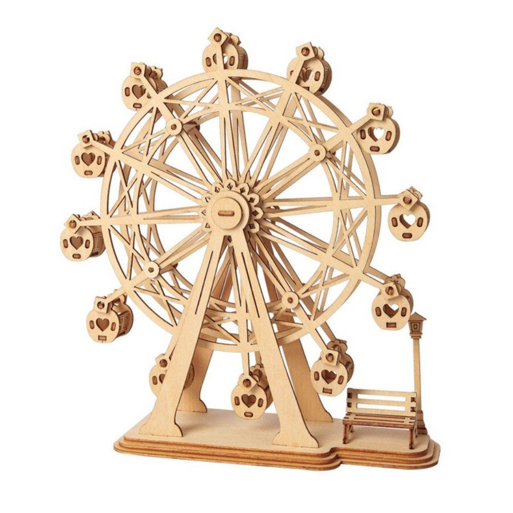 ROKR 3D-Puzzle Ferris Wheel, 120 Puzzleteile
