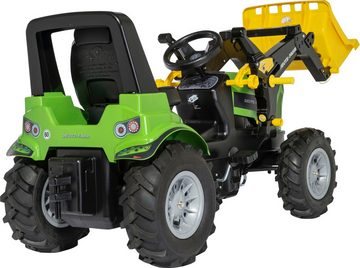 rolly toys® Trettraktor rollyFarmtrac Premium II Deutz 8280 TTV, mit Frontlader und Luftbereifung, BxTxH: 150x54x75 cm