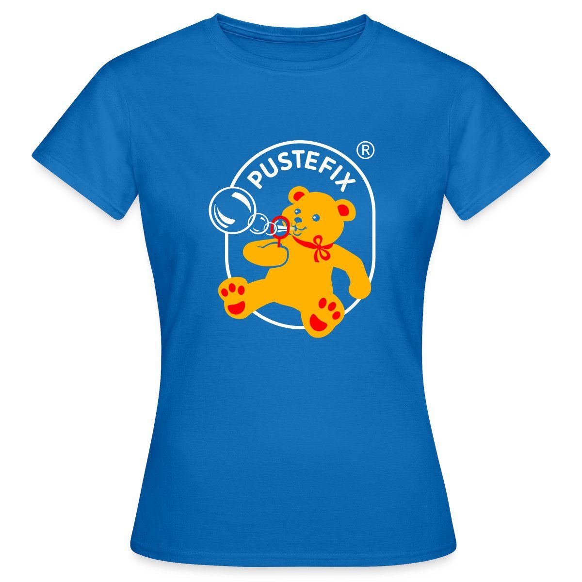 Spreadshirt T-Shirt PUSTEFIX Logo Der Seifenblasen günstig online kaufen