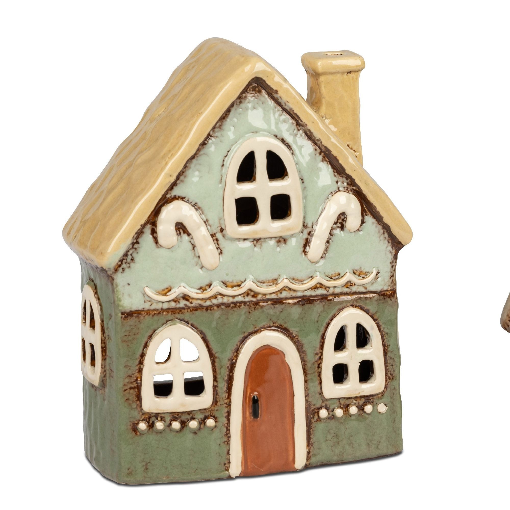 formano Teelichthalter Häuser, Farbe: Mehrfarbig, Motiv: Haus