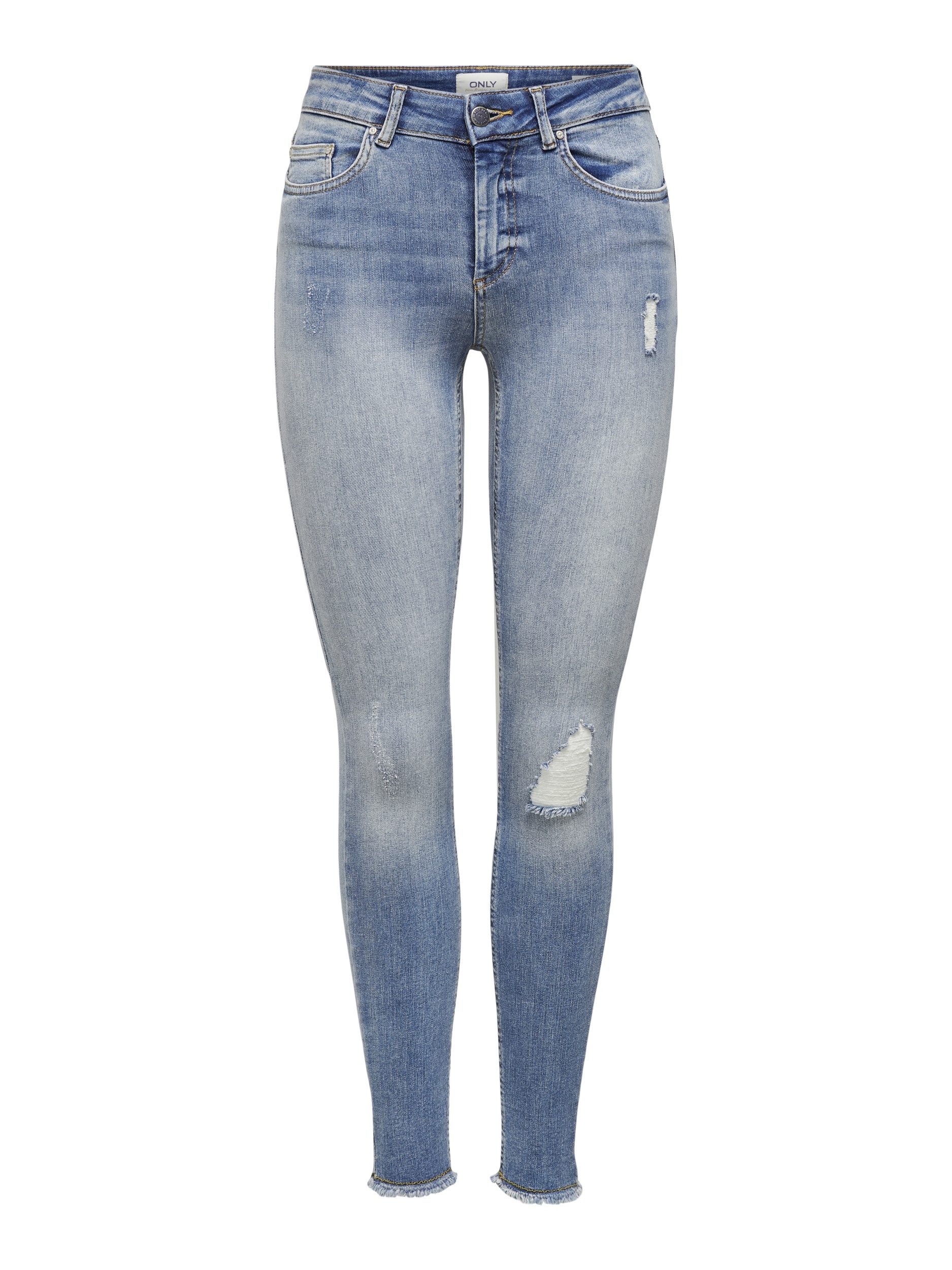 Bequeme Jeans ONLBLUSH MID SK ANK RW REA333NOOS