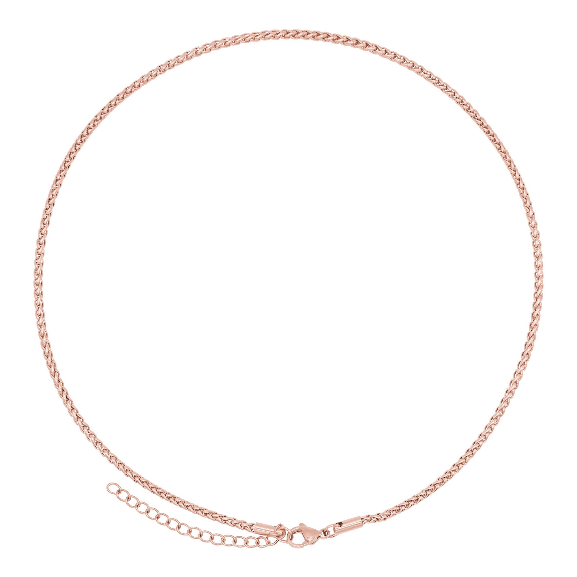 Heideman Collier Giulia rose goldfarben (keine Angabe, inkl. Geschenkverpackung), Halskette ohne Anhänger Frauen