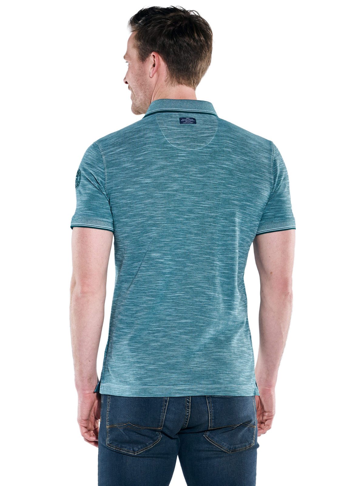 Engbers Poloshirt Herren Poloshirt, Petrolblau