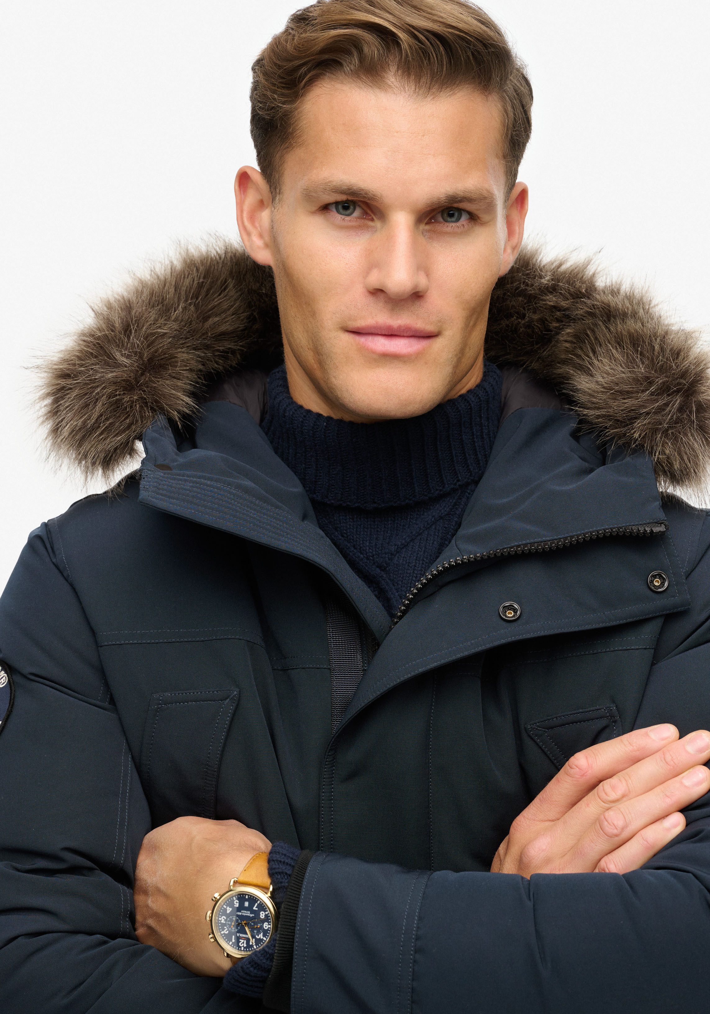 Superdry Parka EVEREST FAUX FUR PARKA günstig online kaufen