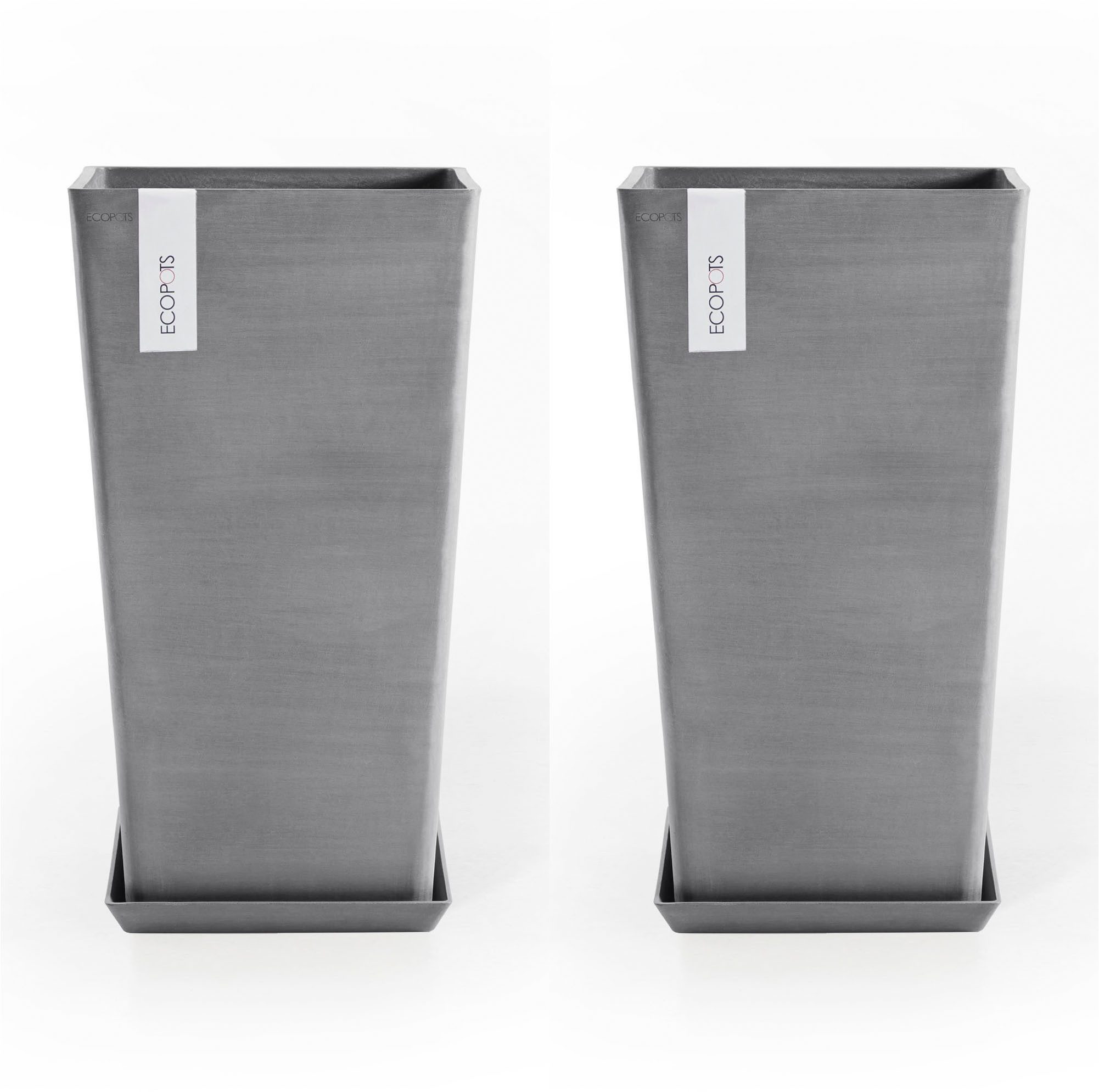ECOPOTS Blumentopf Rotterdam (Set, 2 St), günstig online kaufen