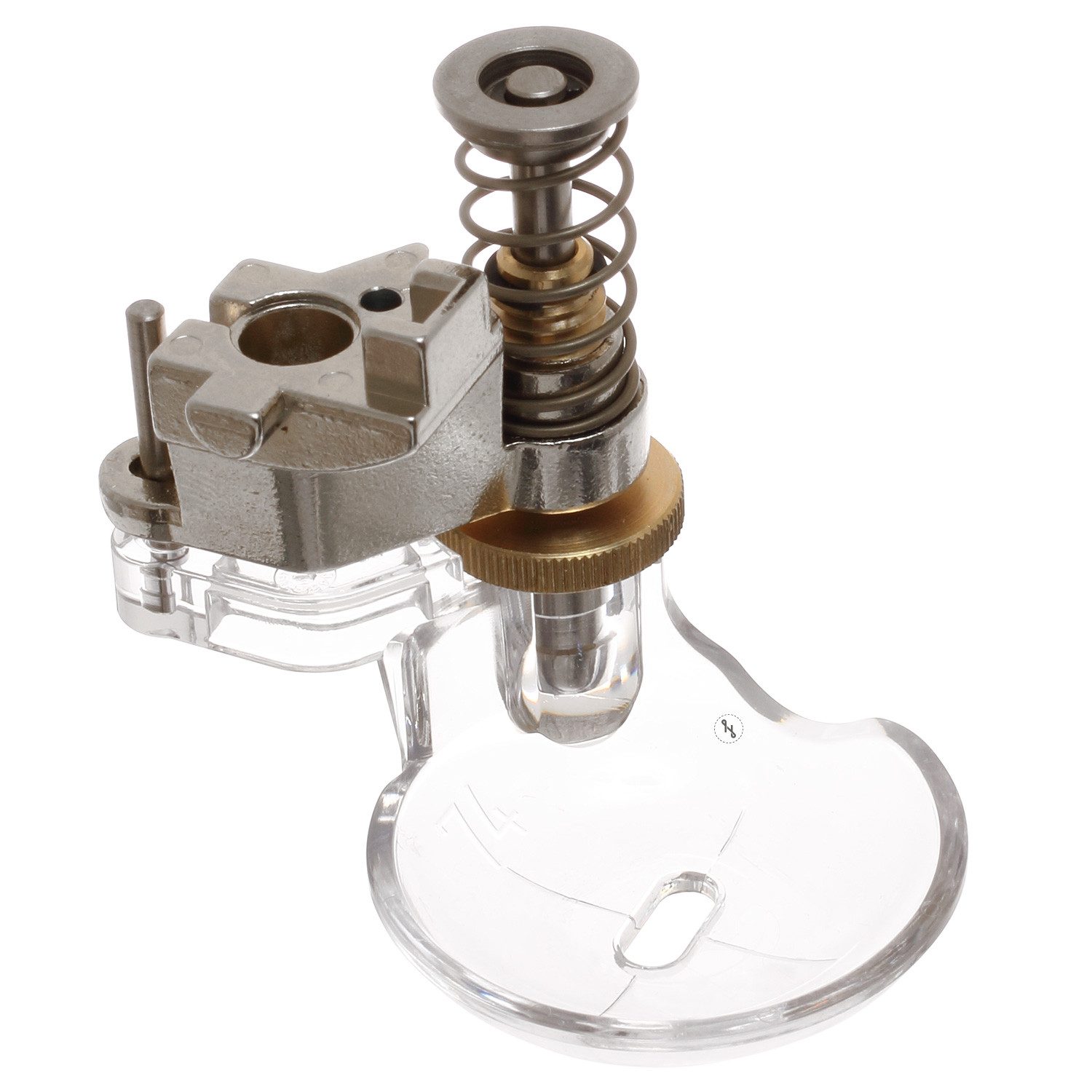 Bernina Nähmaschine Verstellbarer Gleitschalenfuß Nr. 74