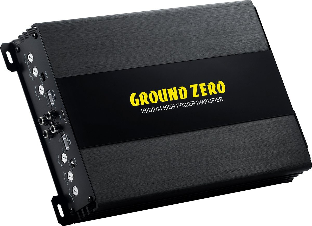 Ground Zero GZIA 4.120 4-Kanal High-Quality Class A B Verstärker 480 Watt RMS Verstärker