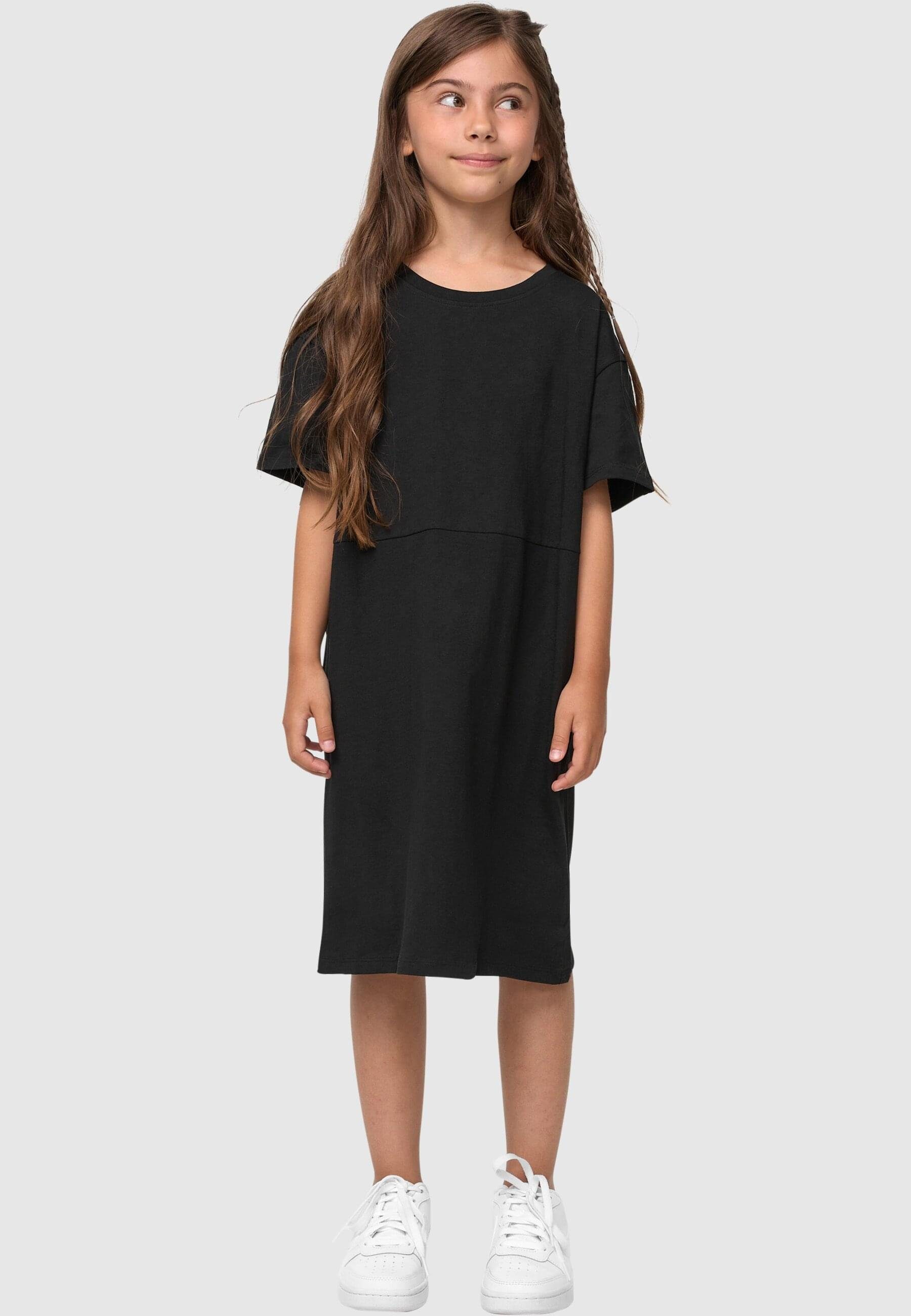 Jerseykleid Organic (1-tlg) Damen Girls CLASSICS URBAN Tee Dress Oversized black