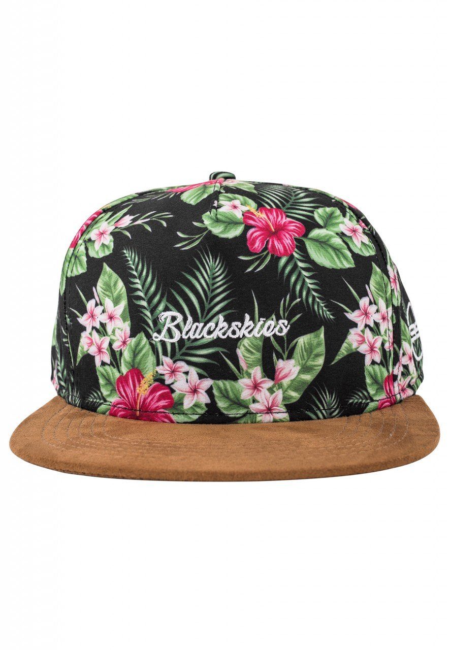Blackskies Snapback Cap Floral Oahu Cap - Snapback Floral