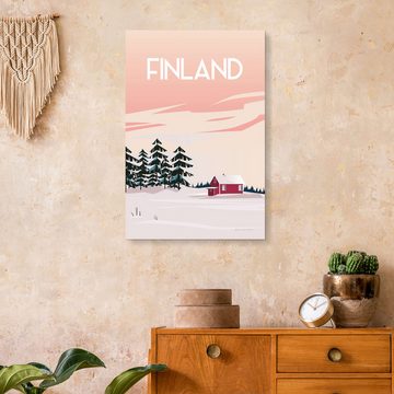 Posterlounge Forex-Bild Omar Escalante, Finnland II, Illustration