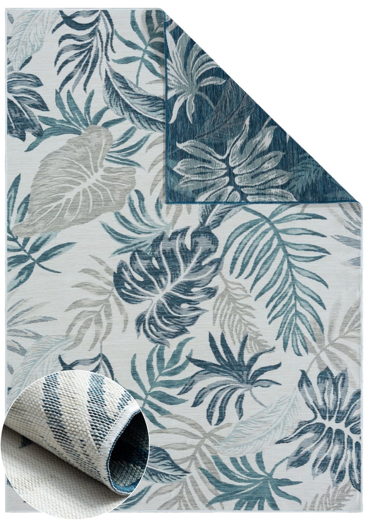 Wohnando Teppich MY-RUG Wendbarer Outdoor-Teppich "Malik" günstig online kaufen