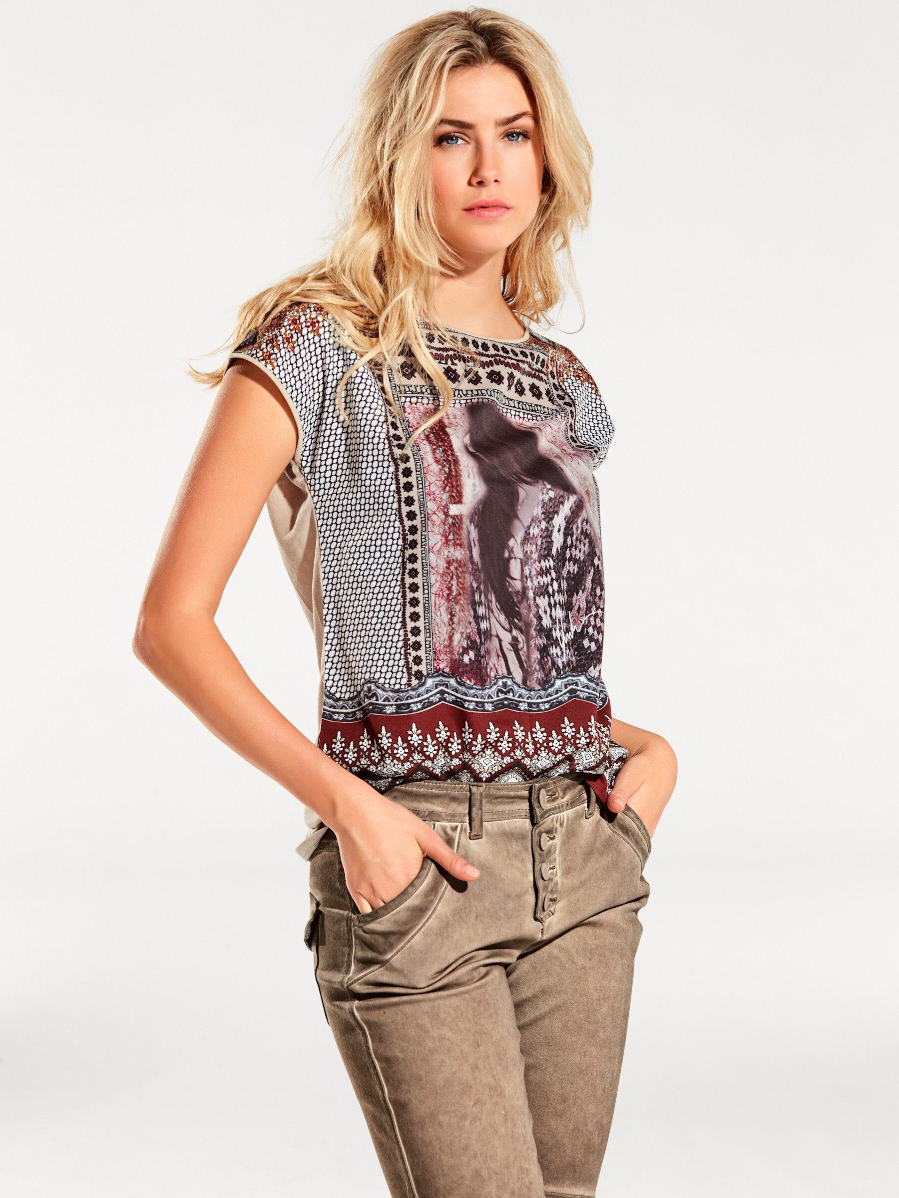 heine T-Shirt Kurzarmshirt .