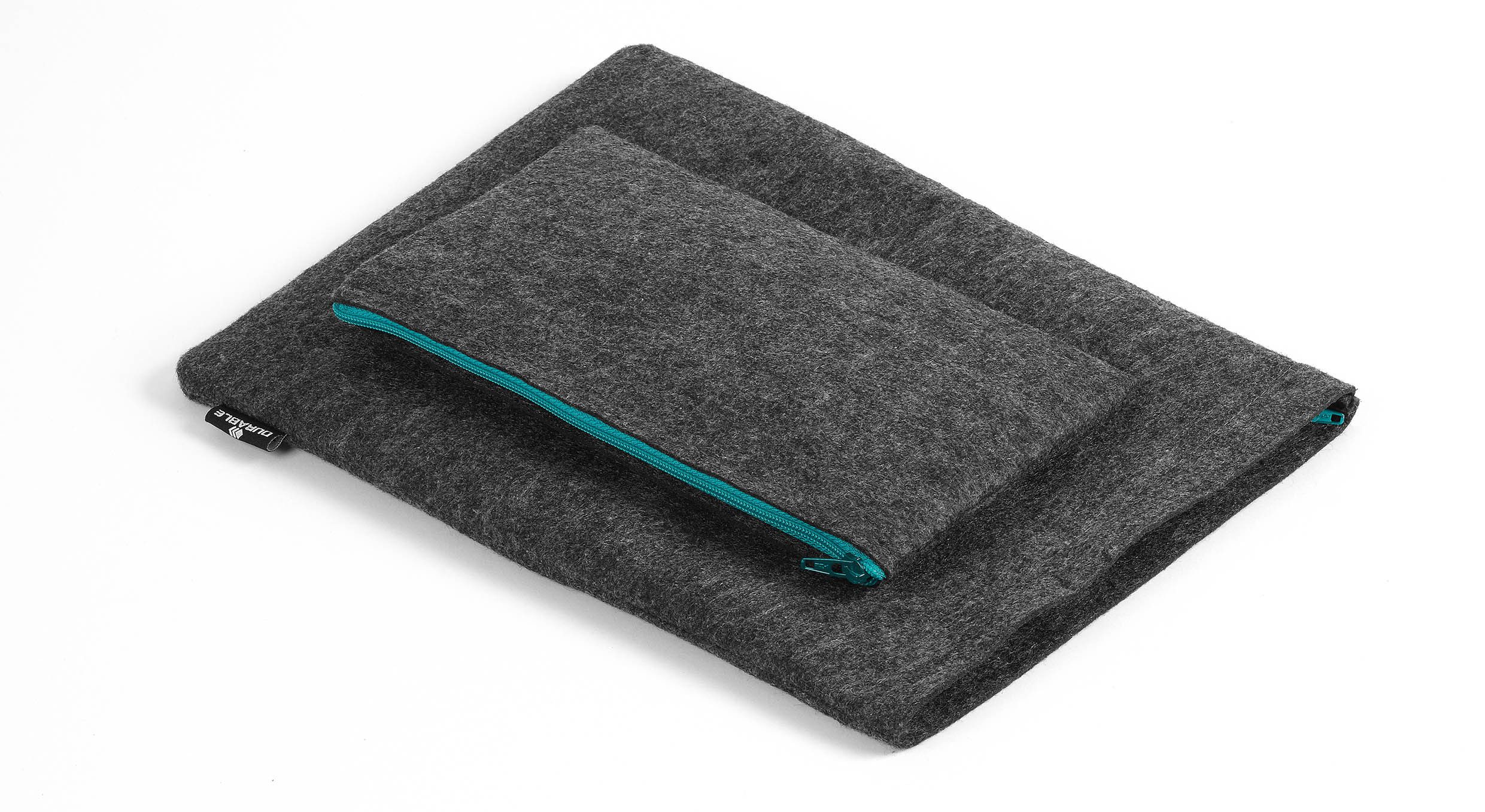 DURABLE Wandhalterung EFFECT, (monitorhalter, monitor, tischhalterung, bildschirm halterung, tischhalterung, bildschirm halterung, Durable Filzhülle MultiBag 13" Effect für Tablets oder Laptops, 60% re)
