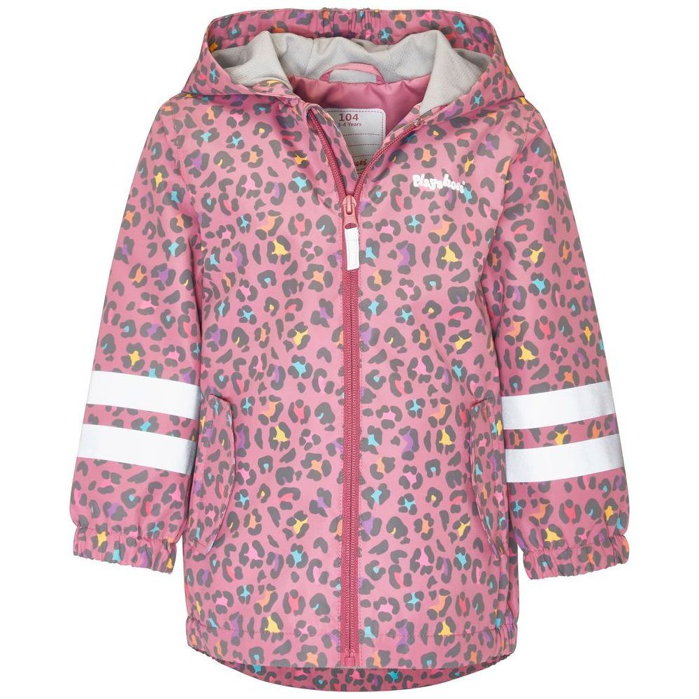 Playshoes Regenjacke Outdoor-Jacke Leo-Print