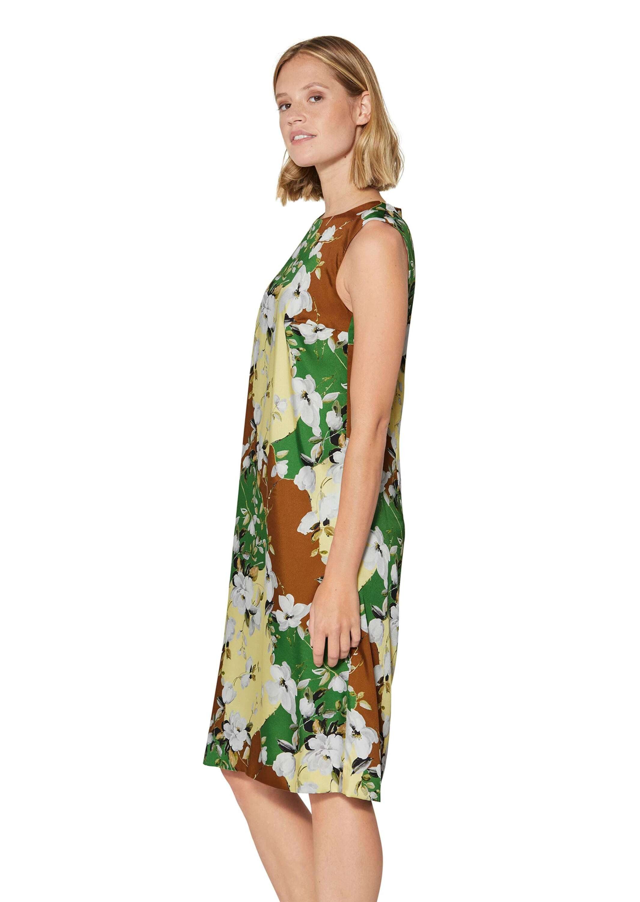 MADELEINE Midikleid Ärmelloses Kleid mit Blumenmuster