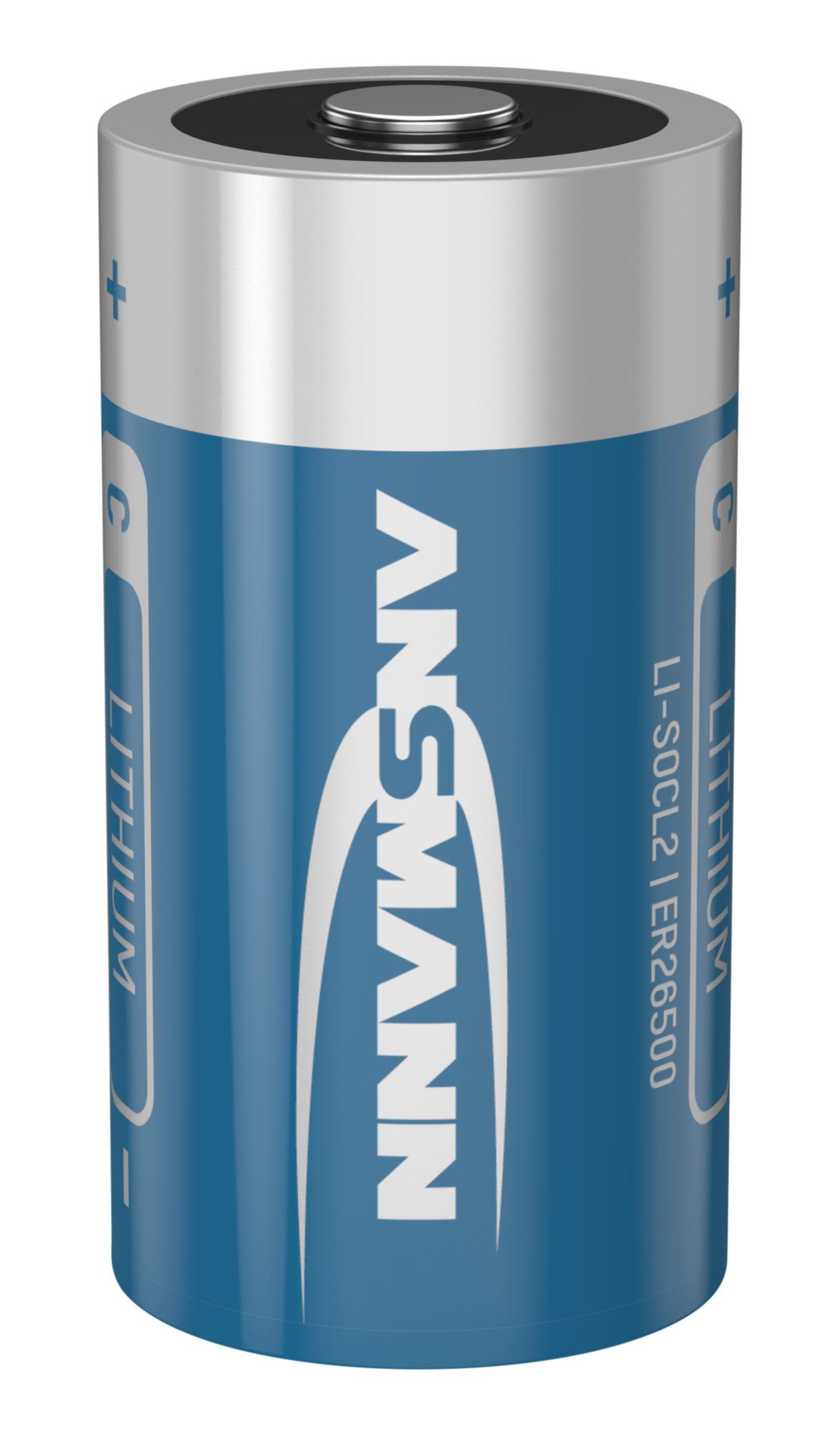 ANSMANN AG Lithium-Thionylchlorid Batterie ER26500 C 3,6V Batterie