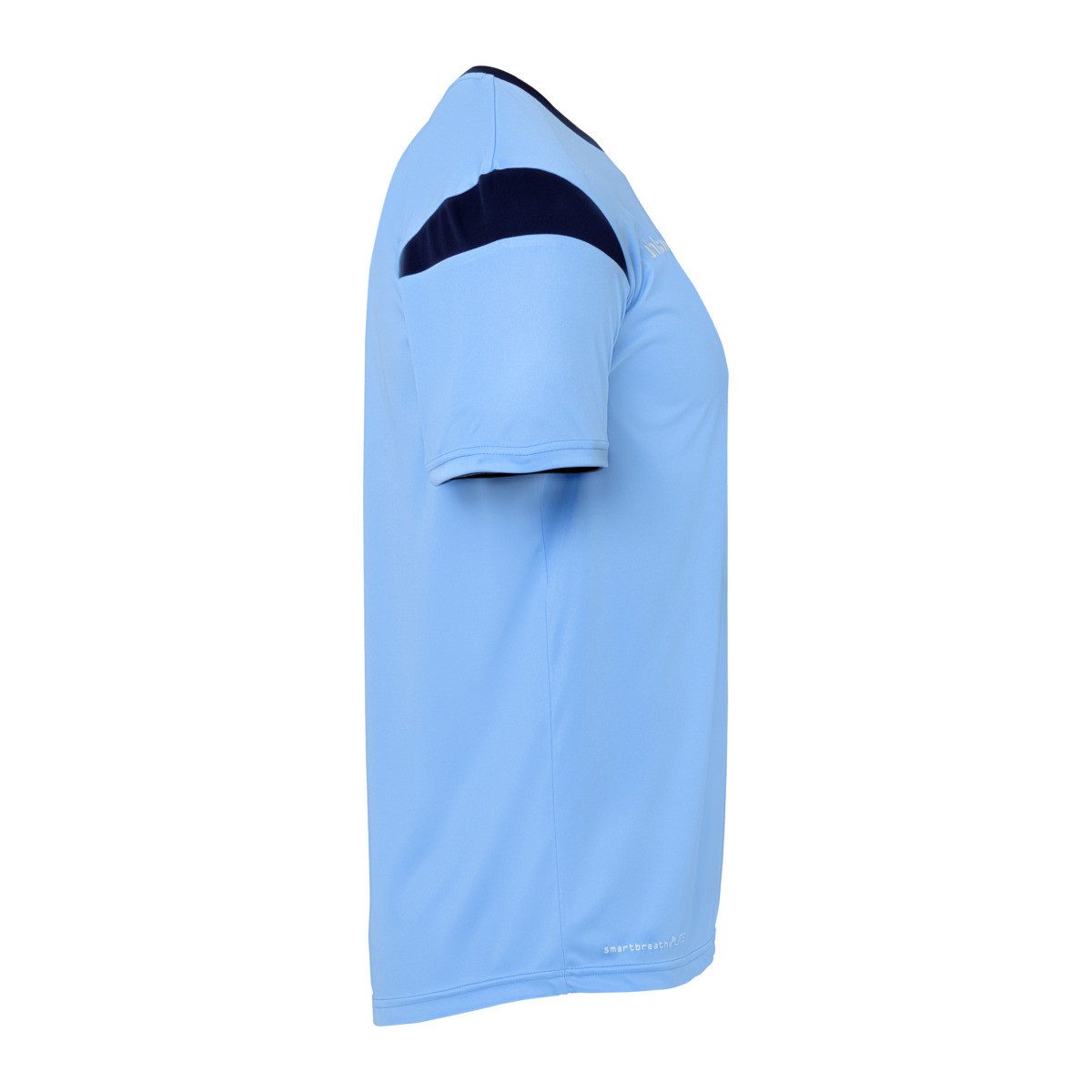 uhlsport T-Shirt Squad 27 (100% Polyester) skyblau/marineblau Herren