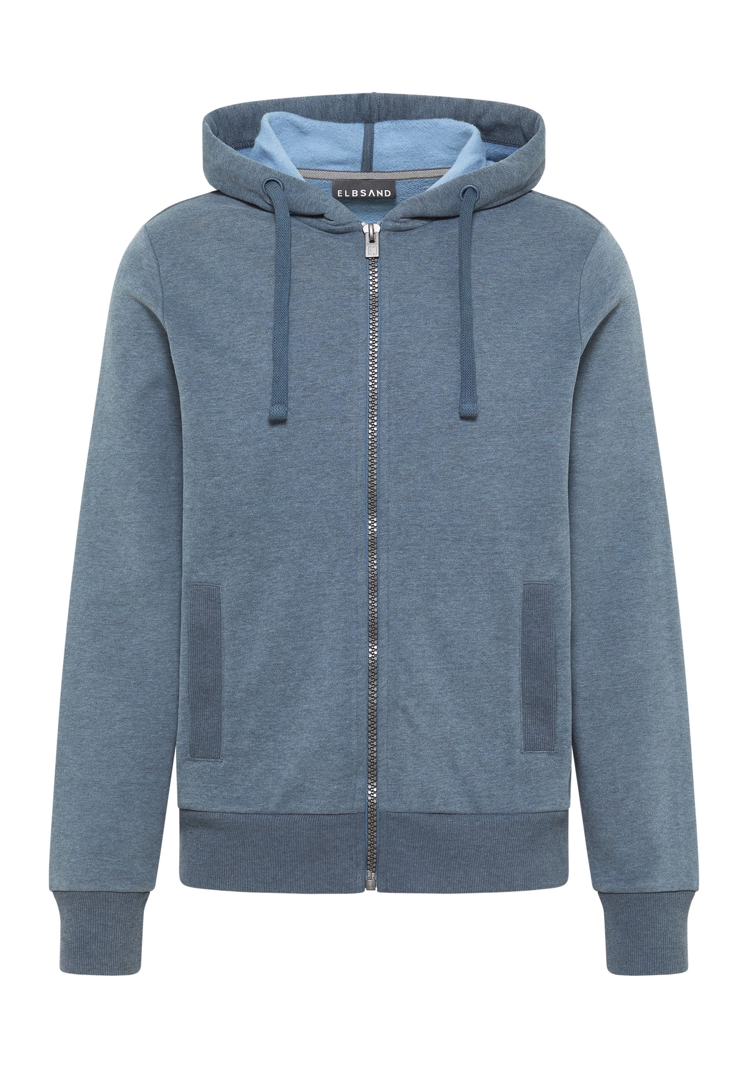 Elbsand Kapuzensweatjacke Torre Herren Kapuze, Leistentaschen, normal gesch günstig online kaufen