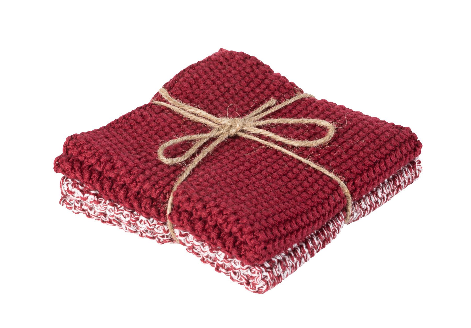 PICHLER Spültuch Baumwollgestrick uni Spültuch 2er Pack 4er Set 27 x 27 cm LOLA Rechte, (Spar-Set, 8-tlg., 8 x Spültuch), Spültuch Putzlappen Küchentuch