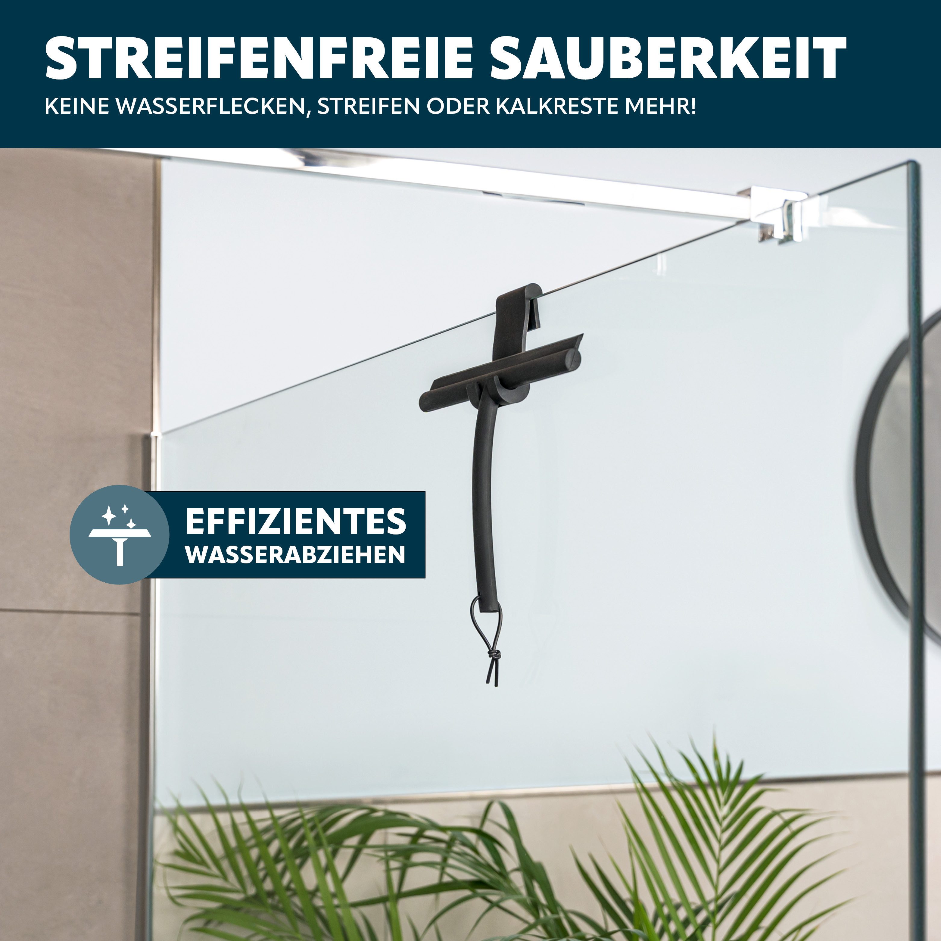 bremermann Duschabzieher Fensterabzieher, mit Halterung ohne günstig online kaufen